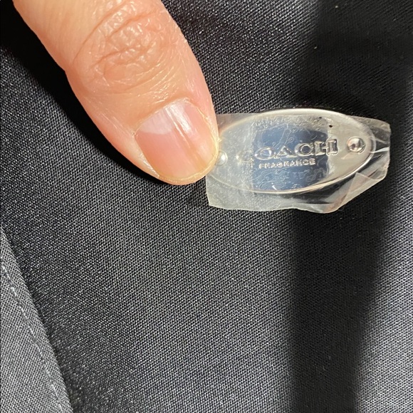 COACH Elegant Black and Silver Tote Bag - Picture 2 of 5